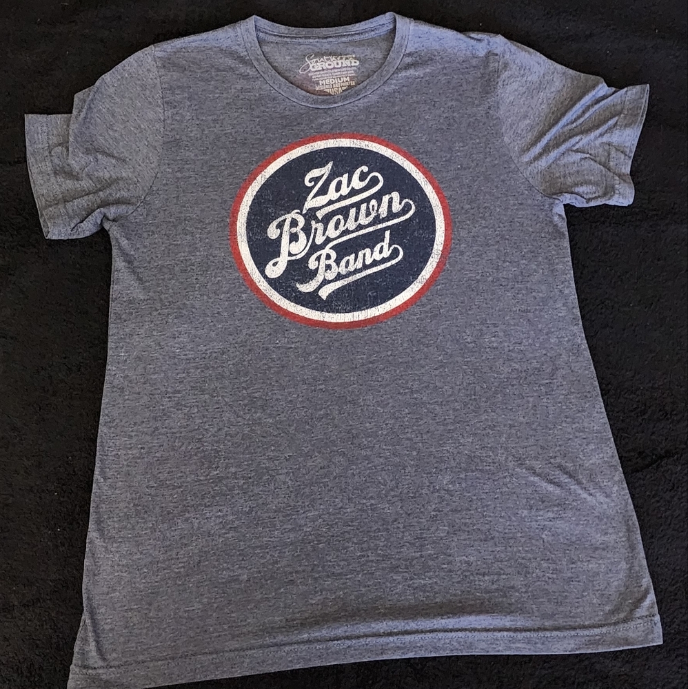 Zac Brown Band 2017 Tour T-Shirt Size Medium
